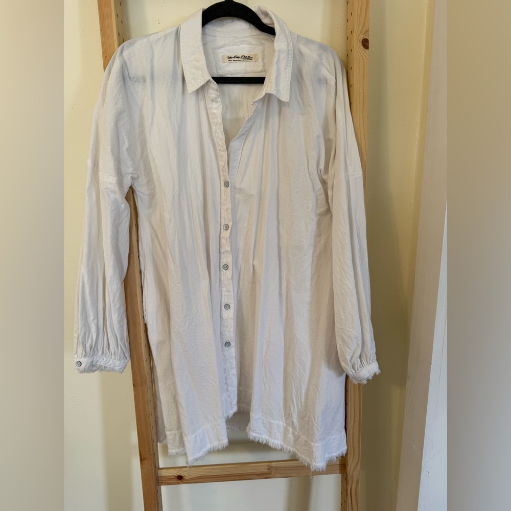 Free People mini dress/long shirt